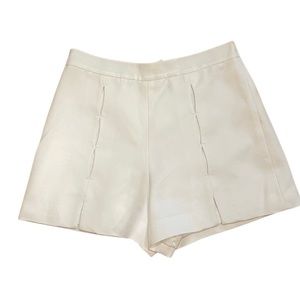 White alexis shorts